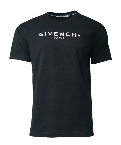 givenchy paris star t shirt|givenchy distressed t shirt.